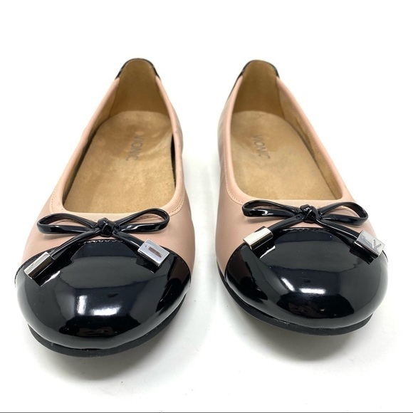 Vionic Spark Minna Leather flats Blush WIDE - Picture 3 of 9
